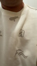 HLA海瀾之家旗下黑鯨印花圓領(lǐng)衛衣男字母印花上衣寬松長(cháng)袖 曬單實(shí)拍圖