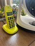 摩托羅拉（Motorola）數字無(wú)繩子母機無(wú)線(xiàn)電話(huà)機中文顯示 雙免提 辦公家用電話(huà)機 CL102C一拖二青檸色 曬單實(shí)拍圖