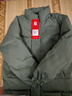 貓人（MiiOW）美式簡(jiǎn)約男士棉衣秋冬新款休閑棉服潮牌百搭面包服保暖棉襖子外套 墨綠色 M 曬單實(shí)拍圖