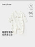 babylove嬰兒連體衣春秋季純棉嬰兒衣服新生兒寶寶長(cháng)袖哈衣爬服秋裝 曬單實(shí)拍圖
