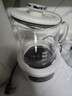 摩飛電器（Morphyrichards）全玻璃養生壺1.5升恒溫壺燒水壺電熱水壺家用多功能煮茶壺0膠水0拼接風(fēng)冷降溫甜品燕窩MR5606 曬單實(shí)拍圖