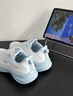 回力女鞋運動(dòng)鞋女2025新款冬季爆款軟底輕便緩震初中生休閑跑步鞋子 白藍色 36 曬單實(shí)拍圖