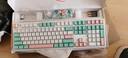 HELLO GANSSGS3108TPro客制化高斯機械鍵盤(pán) 有線(xiàn)藍牙三模連接 Gasket結構 108鍵盤(pán) 辦公 GS3108TPRO 天水粉 KTT靜音紅軸（辦公首選） 曬單實(shí)拍圖