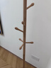 棲音閣實(shí)木衣架落地臥室衣帽架客廳掛衣服架子落地衣架家用立式掛包架 曬單實(shí)拍圖