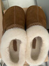 百麗（Belle）民族風(fēng)毛口毛毛鞋女2025冬新商場(chǎng)同款加毛保暖半拖F3D1DDM5 棕色 37 (235mm) 曬單實(shí)拍圖