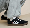 adidas「T頭鞋」VL COURT復古休閑板鞋德訓鞋男女阿迪達斯輕運動(dòng)   灰色/黑色/紅色   42.5 曬單實(shí)拍圖
