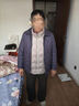 梵花秀（fanhuaxiu）媽媽冬裝輕薄羽絨棉服洋氣中年婦女短款棉襖中老年女裝夾棉外套 紫色 （輕薄羽絨棉服） XL 建議穿110-125斤 曬單實(shí)拍圖