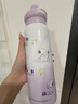 史努比（SNOOPY）運動(dòng)保溫杯兒童大容量男女孩學(xué)生上學(xué)水杯316L不銹鋼便攜吸管杯子 曬單實(shí)拍圖
