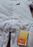 戴維貝拉新生兒男寶爬服冬裝女寶嬰兒衣服加厚保暖連體衣 曬單實(shí)拍圖