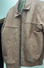 真維斯（Jeanswest）皮衣男士新款春秋季潮流工裝防風(fēng)翻領(lǐng)寬松夾克百搭外套上衣服男裝 棕色 加絨 M 90-125斤 曬單實(shí)拍圖