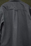 京西藍(lán)靛日系純棉工裝襯衫男長(zhǎng)袖春秋季復(fù)古做舊灰色襯衣夾克寬松潮流外套 灰色 L 115-130斤 曬單實(shí)拍圖