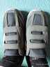 寬胖腳男鞋寬頭拇指外翻老人鞋女腳腫大腳骨加肥寬糖尿病足健步鞋 A118灰色 情侶款四季版 43  加寬加大/男女同款 曬單實(shí)拍圖