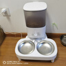 霍曼（Homerun）寵物智能自動(dòng)喂食器貓糧定時(shí)貓咪自動(dòng)投食機不銹鋼雙碗增高版 曬單實(shí)拍圖