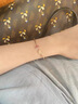 Grace Girl守護小熊手鐲女士玫瑰金小眾時(shí)尚飾品生日紀念新年元旦禮物送女友 曬單實(shí)拍圖