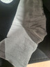 可代爾冬季寬松口襪ClearMAX抗菌中老年人松口襪腳腫加大棉襪糖尿病足 灰 常規/44-49/ 2雙 曬單實(shí)拍圖