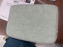 期尚防震筆記本電腦內膽包氣囊加厚適用蘋(píng)果14華為聯(lián)想16寸收納保護套 清新綠【360°氣囊防護】 13-14英寸 曬單實(shí)拍圖