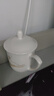 美廚（MAXCOOK）陶瓷杯茶杯 辦公室水杯帶蓋會(huì )議杯子商務(wù)招待杯380ml MCB3037 曬單實(shí)拍圖