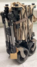 Naturehike挪客輕折聚攏小推車(chē)后開(kāi)門(mén)拖車(chē)戶(hù)外露營(yíng)車(chē)折疊收納營(yíng)地車(chē)野餐擺攤 卡其色 240L 有剎車(chē) /150L+90L 曬單實(shí)拍圖
