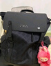 FILA【黑武士】斐樂(lè )官方2026新款男時(shí)尚休閑翻蓋背包電腦雙肩包 正黑色-BK XS 曬單實(shí)拍圖
