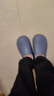 利達妮（TZLDN）防水包跟棉鞋男士秋冬季保暖拖鞋居家全包毛棉鞋可半包棉拖鞋男款 曬單實(shí)拍圖