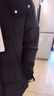 波司登（BOSIDENG）新款鵝絨羽絨服商場(chǎng)熱賣(mài)同款女短款新年騏驥紅保暖外套4148M 黑色8056 XL 175/96A 體重約130-140斤 曬單實(shí)拍圖