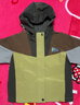 巴厘小豬（BALIPIG）男童沖鋒外套春秋款女童外衣寶寶秋冬季加厚保暖三合一兒童外套 單件裝山葵綠 140 曬單實(shí)拍圖