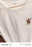 茵曼（INMAN）純棉舒適女裝logo繡花短袖t恤女時(shí)尚百搭休閑2026夏季新品上衣 米白色全棉-F18525135 L 曬單實(shí)拍圖