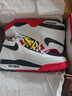 NIKE耐克官方男鞋秋冬運動(dòng)鞋AIR FLIGHT 89氣墊休閑鞋AJ4兄弟跑步鞋 白/黑/大學(xué)紅/AJ4兄弟款 44 曬單實(shí)拍圖
