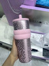 世大家保溫杯禮盒女士高顏值生日禮物吸管杯咖啡杯不銹鋼高顏值水杯 曬單實(shí)拍圖