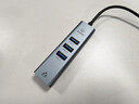 畢亞茲 USB轉網(wǎng)口千兆網(wǎng)卡擴展3.0集分線(xiàn)器蘋(píng)果華為小米筆記本電腦轉換器上網(wǎng)轉接頭拓展四合一 曬單實(shí)拍圖