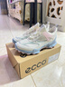 愛(ài)步（ECCO）BIOM C-TRAIL 冬季網(wǎng)面透氣山地越野鞋女 健步蹤跡803383 白色39 曬單實(shí)拍圖