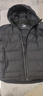 京東京造三防鵝絨服羽絨服男款工裝面包服男士外套新年衣服  連帽曜石黑 M 曬單實(shí)拍圖