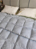 富安娜羽絨被50%白鵝絨被子 冬季雙人加厚被芯1400g填充 203×229cm星宇 曬單實(shí)拍圖