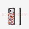 CASETIFY Hello Kitty x CASETiFY 三麗鷗聯(lián)名 貼紙 適用于iPhone17/16/15 Air/Pro/Max手機殼 透明黑框Magsafe iPhone 17 Pro  曬單實(shí)拍圖