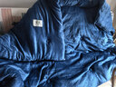 雅鹿被子冬季被子牛奶絨雙面絨棉被單人加厚保暖10斤被芯雙人毛毯褥 雙面牛奶絨-藍色 150*200cm冬被【約6斤】 曬單實(shí)拍圖