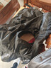 凱撒連帽真皮馬甲男2026春季新款頭層油蠟牛皮坎肩男真皮馬夾背心皮衣 黑色 XL 適合130-150斤 曬單實(shí)拍圖