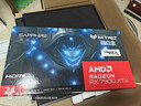 藍寶石AMD  9070XT/7900XT/XTX 電競游戲設計臺式機電腦deepseek AI人工智能渲染直播追光顯卡 RX7900XTX 24G超白金 曬單實(shí)拍圖