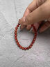 龍虎山天然柿子紅南紅瑪瑙手串女滿(mǎn)色新年本命年情人節禮物禮物女友手鏈 曬單實(shí)拍圖