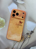 金恒適用蘋(píng)果17promax手機殼馬年款iPhone17pro保護殼17pro鏡頭全包防摔高級感帶掛繩ip17網(wǎng)紅情侶男女 【星宇橙-小馬平安喜樂(lè )】液態(tài)皮紋殼 iPhone 17 Pro Max 曬單實(shí)拍圖