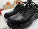 百麗（Belle）男鞋商務(wù)運動(dòng)鞋新款低幫高幫加絨真皮商務(wù)休閑健步鞋A1354AM4預售 黑色-單里 43 (265mm) 曬單實(shí)拍圖