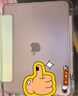興菲iPad11保護殼Air7代11英寸透明亞克力防彎M(mǎn)3Y折2025mini7帶筆槽硬殼全包軟邊pro防摔蘋(píng)果第10.9寸 (Y折一體)-湖光青-亞克力背板-橫豎支撐 iPad Air7 2025款 曬單實(shí)拍圖