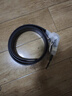蔻馳（COACH）奧萊男士飾片扣可裁剪雙面腰帶皮帶禮物，38MM QB/炭黑色/黑色 曬單實(shí)拍圖