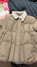 自巧巧絨lightwarm 小個(gè)子巴恩風(fēng)短款羽絨服女2025冬新款保暖外套 奶茶棕 S （尺碼：3） 拍前請聯(lián)系客服確認尺碼 曬單實(shí)拍圖