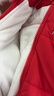 迪士尼（Disney）嬰兒寶寶加厚夾棉紅色拜年服連體衣保暖衣服外出抱衣棉服 【三層夾棉】大紅色 90cm （建議15-24個(gè)月身高80-90cm) 曬單實(shí)拍圖