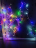 安晟達LED跑馬氛圍彩燈串 戶(hù)外景區樹(shù)木建筑滿(mǎn)天星裝飾亮化霓虹變色節日彩色串燈防水防凍 彩色燈串10米100燈 曬單實(shí)拍圖