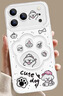世韓適用蘋(píng)果17Pro手機殼iphone17Pro保護套超薄全包防摔鏡頭透明軟殼男女創(chuàng  )意卡通可愛(ài)爪印小狗配掛繩 曬單實(shí)拍圖