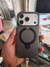 圖拉斯Q3Air支點(diǎn)殼【相機按鍵全包|超強防摔氣囊】適用蘋(píng)果17pro手機殼iphone17pro磁吸充電支架保護套黑 曬單實(shí)拍圖