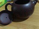 藏壺天下紫砂壺宜興國工朱倩冰原礦紫泥全手工440ml大容量竹節西施 大竹節西施 440ml 曬單實(shí)拍圖