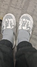 果洛菲（GUOLUOFEI）國潮男士eva踩屎感拖鞋夏季浴室洗澡外穿厚底涼拖女 白灰 42-43 曬單實(shí)拍圖