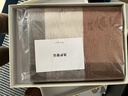 玖慕（JIUMU）100%山羊絨圍巾女士秋冬季保暖大披肩送女生送媽媽生日禮物禮盒裝 曬單實(shí)拍圖